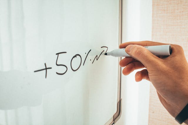 Percentages in national 5 maths 